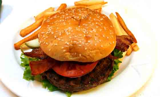 hamburgers et équilibre alimentaire au fast food